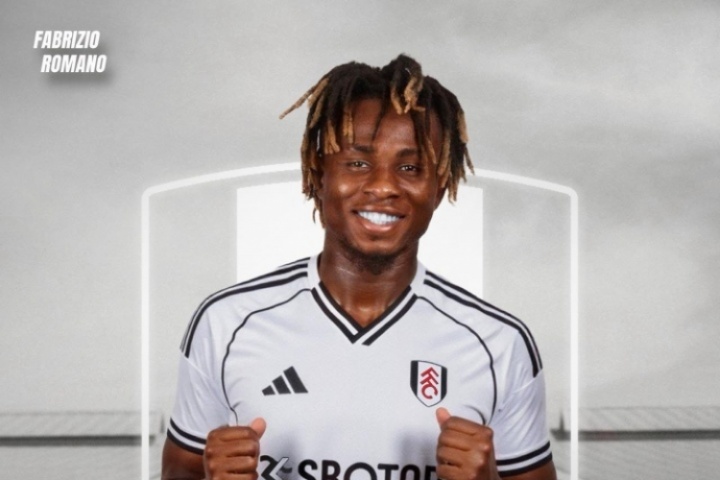 官方：米兰边锋丘库埃泽转会富勒姆 租借+买断选项总价超2500万欧