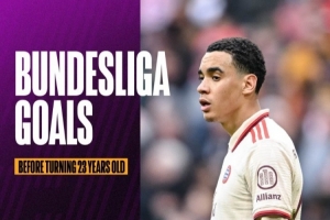 pg电子官网-45球！23岁前穆西亚拉拜仁德甲进球数仅次于盖德-穆勒&amp;赫内斯